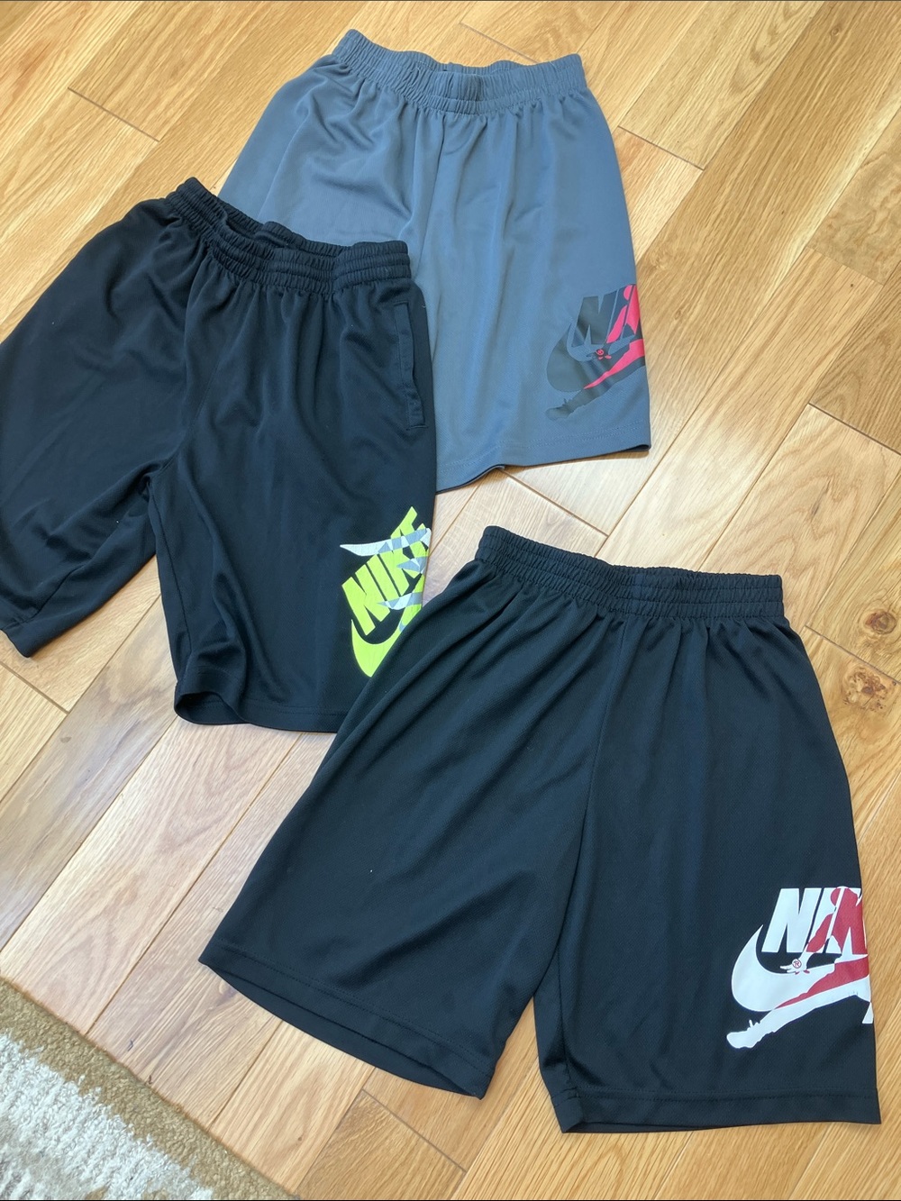 Jordan Kids Athletic Shorts - bundle of 3